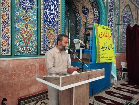 نمازجمعه امروز شهر سعدآباد به روایت تصاویر