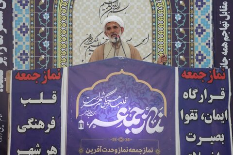 تصاویر/ اقامه نماز جمعه قلعه گنج