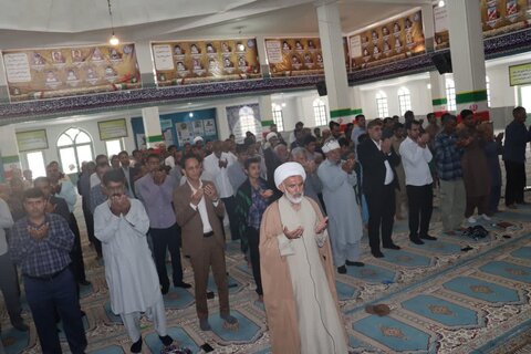 تصاویر/ اقامه نماز جمعه قلعه گنج