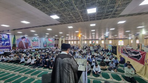 نماز جمعه گناوه به روایت تصویر