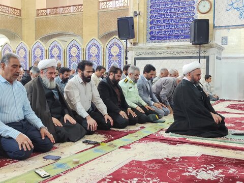 تصاویر/ اقامه نماز جمعه بم