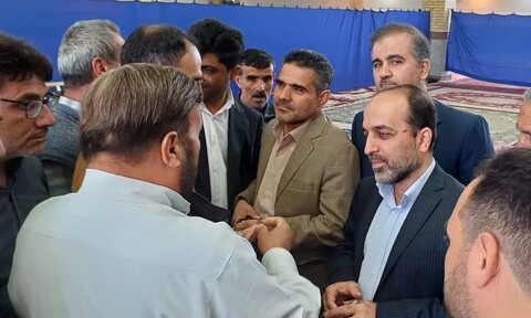 تصاویر /  برپایی میز خدمت در‌ نماز جمعه جورقان