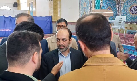 تصاویر /  برپایی میز خدمت در‌ نماز جمعه جورقان