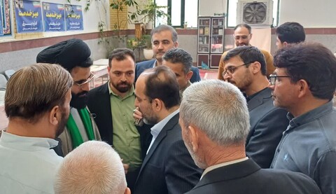 تصاویر /  برپایی میز خدمت در‌ نماز جمعه جورقان