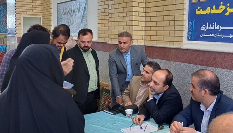 تصاویر /  برپایی میز خدمت در‌ نماز جمعه جورقان