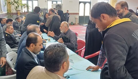 تصاویر /  برپایی میز خدمت در‌ نماز جمعه جورقان