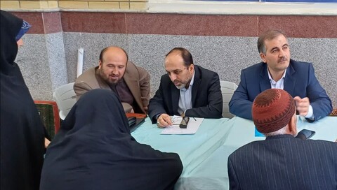 تصاویر /  برپایی میز خدمت در‌ نماز جمعه جورقان