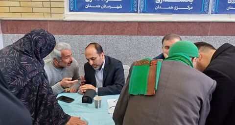تصاویر /  برپایی میز خدمت در‌ نماز جمعه جورقان