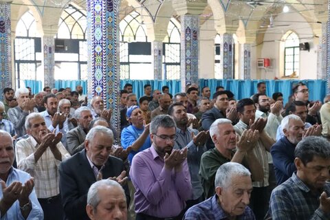 تصاویر/ اقامه نماز جمعه ماهان