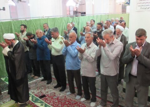 تصاویر/ اقامه نماز جمعه رفسنجان کاظم آباد