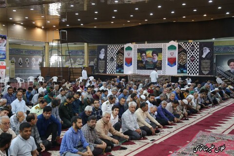 نماز جمعه خورموج به روایت تصویر