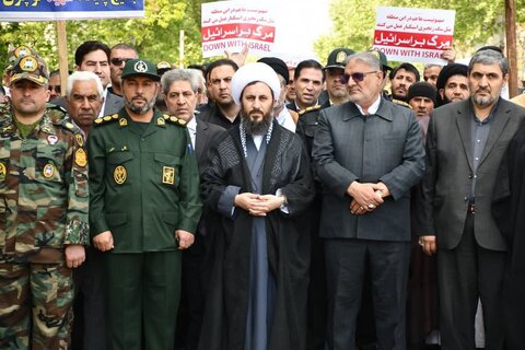 تصاویر/  راهپیمایی جمعه های خشم وحمایت از زنان و کودکان مظلوم غزه در خوی