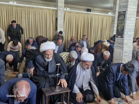 تصاویر/ آیین عبادی سیاسی نماز جمعه پلدشت