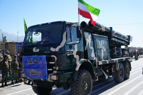 تصاویر/ نمایش اقتدار ارتش و نیروهای مسلح در رژه ۲۹ فروردین کرمانشاه