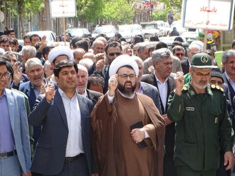 تصاویر | راهپیمایی محکومیت جنایات رژیم صهیونیستی و حمایت از مردم مظلوم غزه و فلسطین در چهاربرج