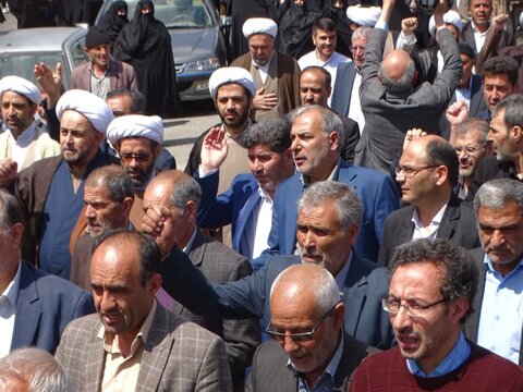 تصاویر | راهپیمایی محکومیت جنایات رژیم صهیونیستی و حمایت از مردم مظلوم غزه و فلسطین در چهاربرج