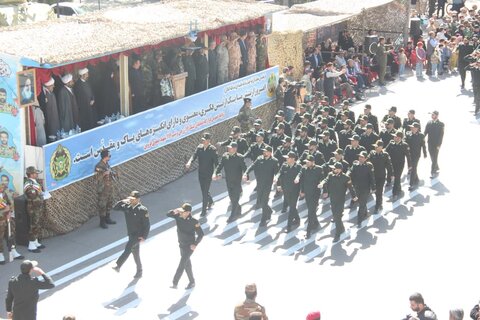 تصاویر / رژه نیروهای مسلح استان قزوین برگرارشد