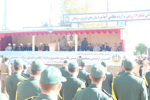 تصاویر / رژه نیروهای مسلح استان قزوین برگرارشد