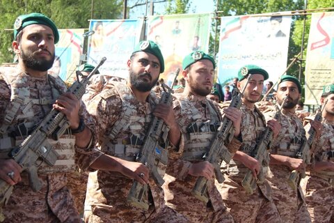 تصاویر / رژه نیروهای مسلح استان قزوین برگرارشد