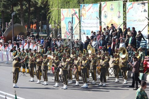 تصاویر / رژه نیروهای مسلح استان قزوین برگرارشد