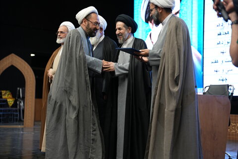 تصاویر/ برگزاری جلسه دیدار طلاب حوزه علمیه استان تهران با آیت الله اعرافی