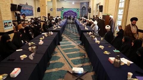 تصاویر/ اجلاسه منتخبین و رابطین تبلیغی حوزه علمیه استان تهران