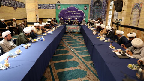 تصاویر/ اجلاسه منتخبین و رابطین تبلیغی حوزه علمیه استان تهران