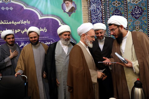 تصاویر/ اجلاسه منتخبین و رابطین تبلیغی حوزه علمیه استان تهران