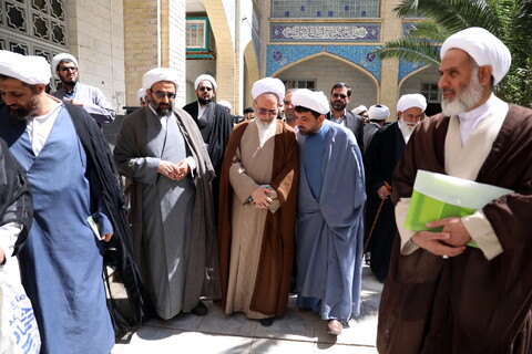 تصاویر/ اجلاسه منتخبین و رابطین تبلیغی حوزه علمیه استان تهران