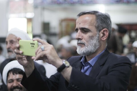 تصاویر/ مراسم عمامه گذاری و تجلیل از طلاب حوزه علمیه سفیران هدایت بیرجند