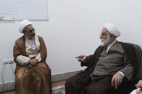 بازدید قائم مقام مدیر حوزه علمیه قم از مدرسه علمیه سفیران هدایت بیرجند