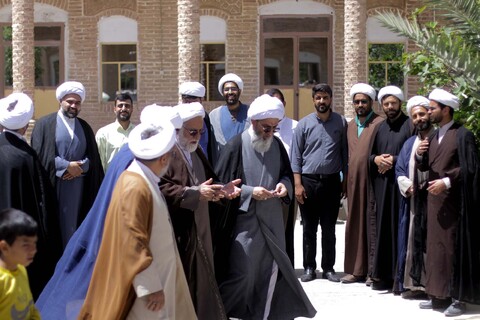 بازدید قائم مقام مدیر حوزه علمیه قم از مدرسه علمیه سفیران هدایت بیرجند