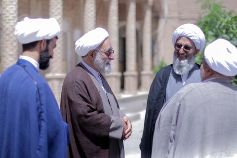 بازدید قائم مقام مدیر حوزه علمیه قم از مدرسه علمیه سفیران هدایت بیرجند