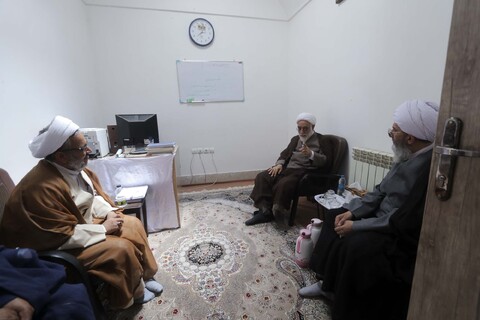 بازدید قائم مقام مدیر حوزه علمیه قم از مدرسه علمیه سفیران هدایت بیرجند