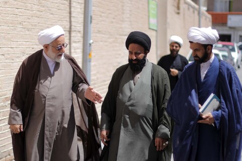 بازدید قائم مقام مدیر حوزه علمیه قم از مدرسه علمیه سفیران هدایت بیرجند