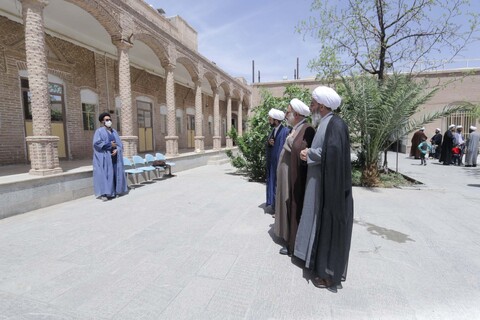 بازدید قائم مقام مدیر حوزه علمیه قم از مدرسه علمیه سفیران هدایت بیرجند