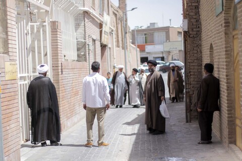 بازدید قائم مقام مدیر حوزه علمیه قم از مدرسه علمیه سفیران هدایت بیرجند