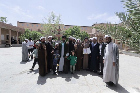 بازدید قائم مقام مدیر حوزه علمیه قم از مدرسه علمیه سفیران هدایت بیرجند