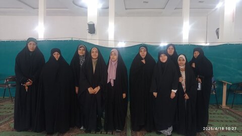 تصاویر/برگزاری آزمون زندگی با آیه‌ها با حضور طلاب موسسه آموزش عالی ریحانة الرسول ساوه