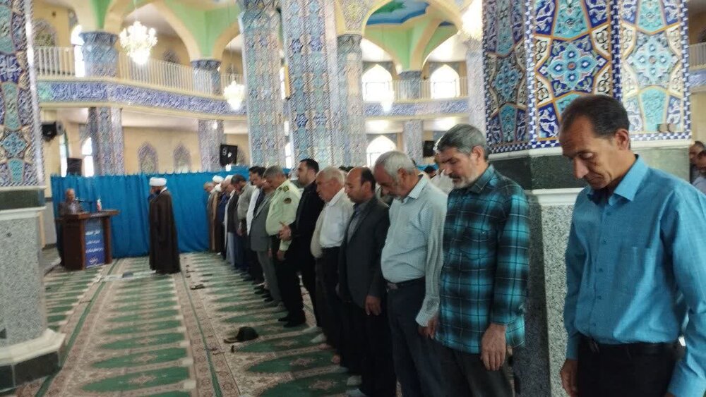 تصاویر/ اقامه نماز جمعه کوهبنان