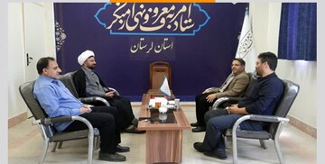 دیدار دبیر ستاد امر به معروف و نهی از منکر دلفان با دبیر ستاد لرستان