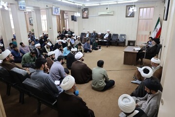 تصاویر/ درس اخلاق آیت‌الله موسوی جزایری