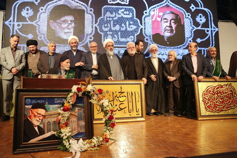 تصاویر/ آیین تکریم خادمان صادق