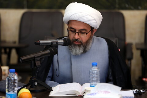 تصاویر / جلسه  آیت الله اعرافی و معاونین ایشان با شورای معاونین استان تهران و جمع بندی