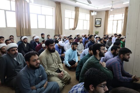 تصاویر/درس اخلاق آیت‌الله موسوی جزایری