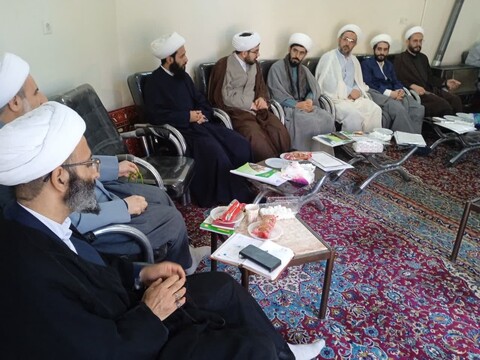 تصاویر / جلسه شورای معاونین حوزه علمیه استان همدان