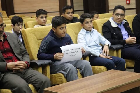 تصاویر/ ازدید دانش آموزان مدرسه شهید آهنگری ارومیه از مدرسه علمیه امام خامنه‌ای ارومیه