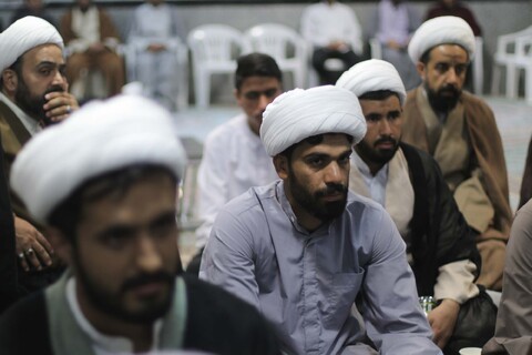 دیدار قائم مقام مدیر حوزه علمیه قم با اساتید و طلاب حوزه علمیه سفیران هدایت بیرجند