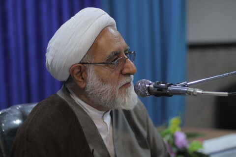 دیدار قائم مقام مدیر حوزه علمیه قم با اساتید و طلاب حوزه علمیه سفیران هدایت بیرجند