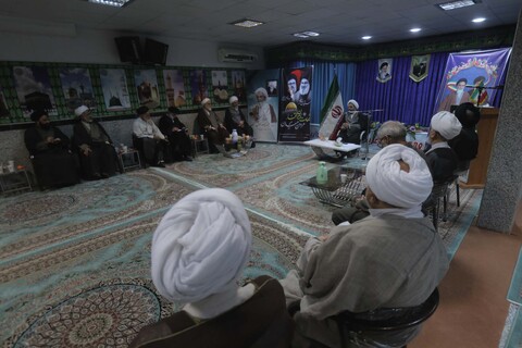 گفتگو معاون آموزش حوزه علمیه قم با اساتید حوزه علمیه سفیران هدایت بیرجند